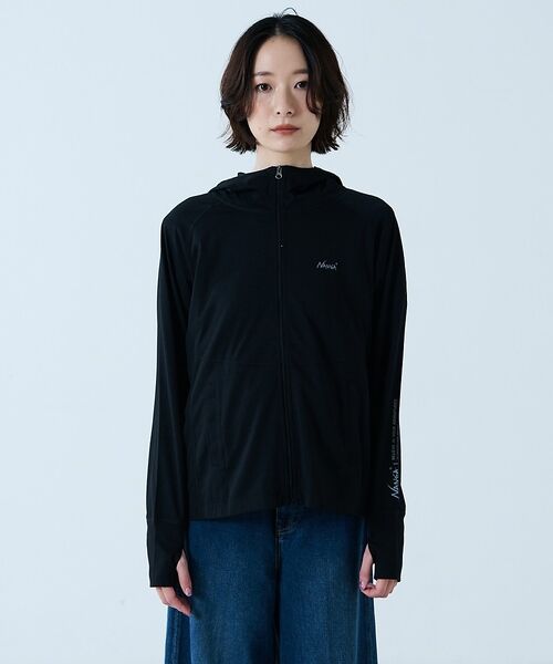 Rouge vif la cle / ルージュ・ヴィフ ラクレ パーカー | 【NANGA / ナンガ】Air Flex RASH GUARD ZIP PK | 詳細9