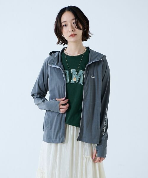 Rouge vif la cle / ルージュ・ヴィフ ラクレ パーカー | 【NANGA / ナンガ】Air Flex RASH GUARD ZIP PK | 詳細21