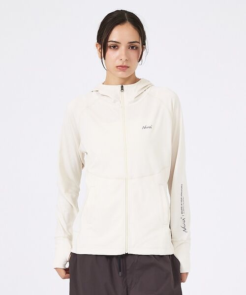 Rouge vif la cle / ルージュ・ヴィフ ラクレ パーカー | 【NANGA / ナンガ】Air Flex RASH GUARD ZIP PK | 詳細27