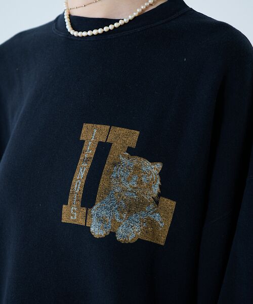 Rouge vif la cle / ルージュ・ヴィフ ラクレ スウェット | 【REMI RELIEF / レミレリーフ】SP加工3飛び裏毛クルースウェット | 詳細19