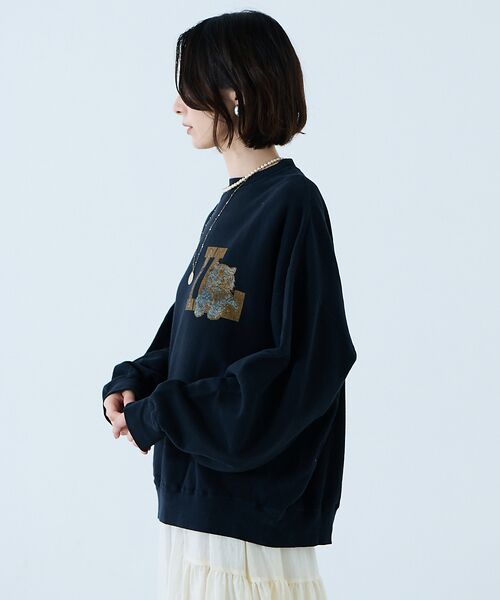 Rouge vif la cle / ルージュ・ヴィフ ラクレ スウェット | 【REMI RELIEF / レミレリーフ】SP加工3飛び裏毛クルースウェット | 詳細21