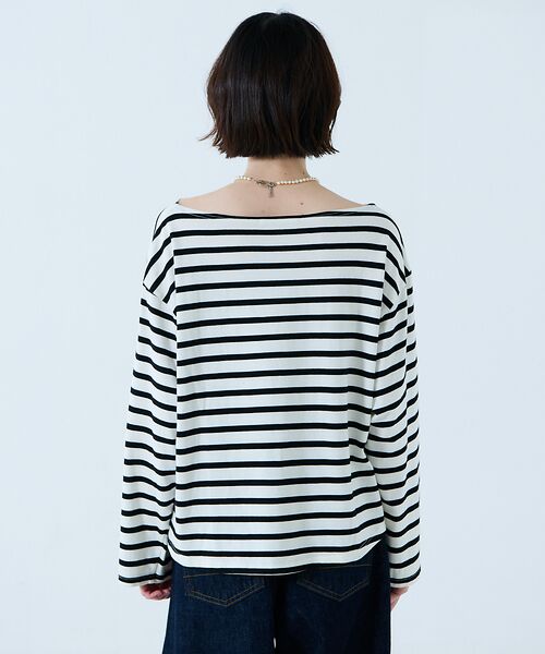 Rouge vif la cle / ルージュ・ヴィフ ラクレ Tシャツ | 【JOHNBULL/ジョンブル】タイガー刺繍プルオーバー / バスクシャツ / | 詳細7