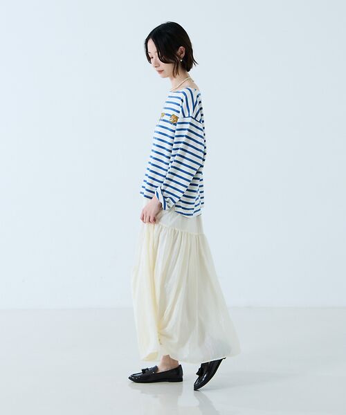 Rouge vif la cle / ルージュ・ヴィフ ラクレ Tシャツ | 【JOHNBULL/ジョンブル】タイガー刺繍プルオーバー / バスクシャツ / | 詳細26