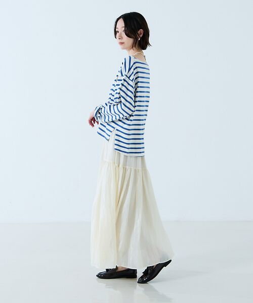 Rouge vif la cle / ルージュ・ヴィフ ラクレ Tシャツ | 【JOHNBULL/ジョンブル】タイガー刺繍プルオーバー / バスクシャツ / | 詳細18