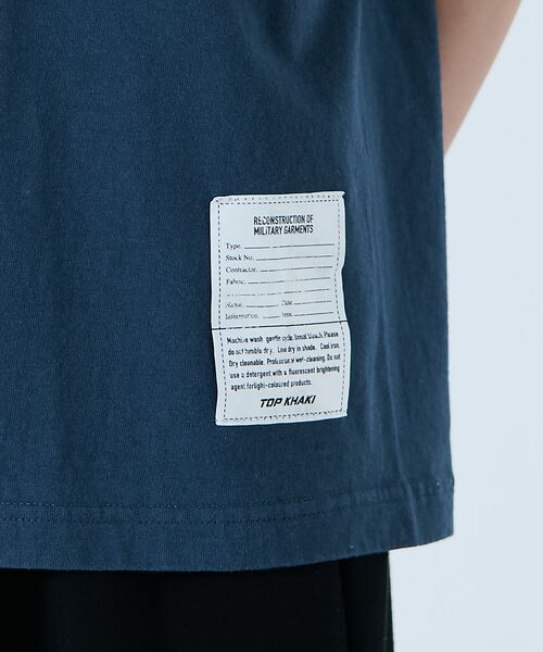 Rouge vif la cle / ルージュ・ヴィフ ラクレ Tシャツ | 【JOHNBULL/ジョンブル】ARMY プリント S/S Tシャツ / 半袖T | 詳細17