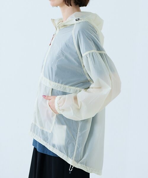 Rouge vif la cle / ルージュ・ヴィフ ラクレ ブルゾン | 【NANGA/ナンガ】シアージャケット/シアー/撥水加工【WEB限定】（ホワイト）