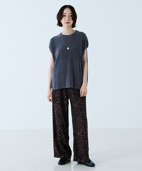 Rouge vif la cle / ルージュ・ヴィフ ラクレ ニット・セーター | 【JOHNBULL/ジョンブル】ドライコットンピグメントフレンチニットT / フ | 詳細8