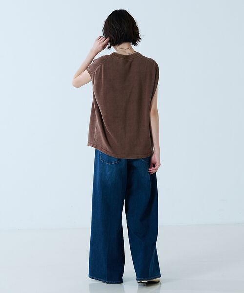 Rouge vif la cle / ルージュ・ヴィフ ラクレ ニット・セーター | 【JOHNBULL/ジョンブル】ドライコットンピグメントフレンチニットT / フ | 詳細26