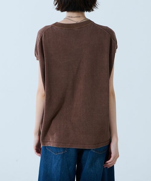 Rouge vif la cle / ルージュ・ヴィフ ラクレ ニット・セーター | 【JOHNBULL/ジョンブル】ドライコットンピグメントフレンチニットT / フ | 詳細14