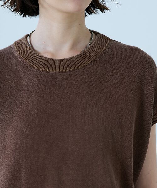 Rouge vif la cle / ルージュ・ヴィフ ラクレ ニット・セーター | 【JOHNBULL/ジョンブル】ドライコットンピグメントフレンチニットT / フ | 詳細16