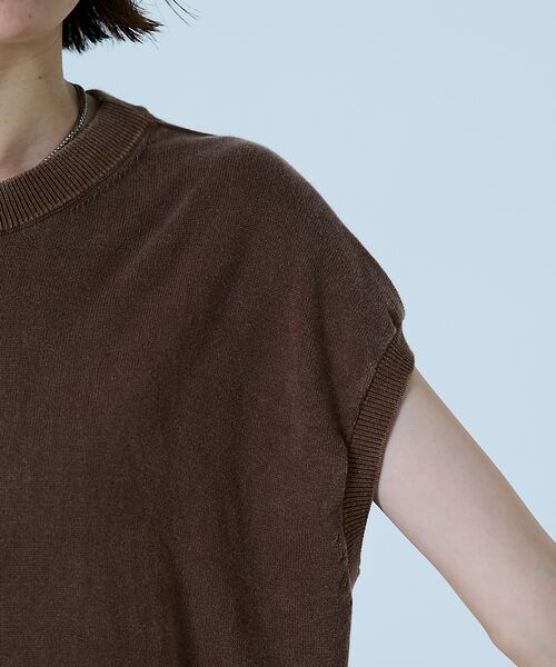 Rouge vif la cle / ルージュ・ヴィフ ラクレ ニット・セーター | 【JOHNBULL/ジョンブル】ドライコットンピグメントフレンチニットT / フ | 詳細19