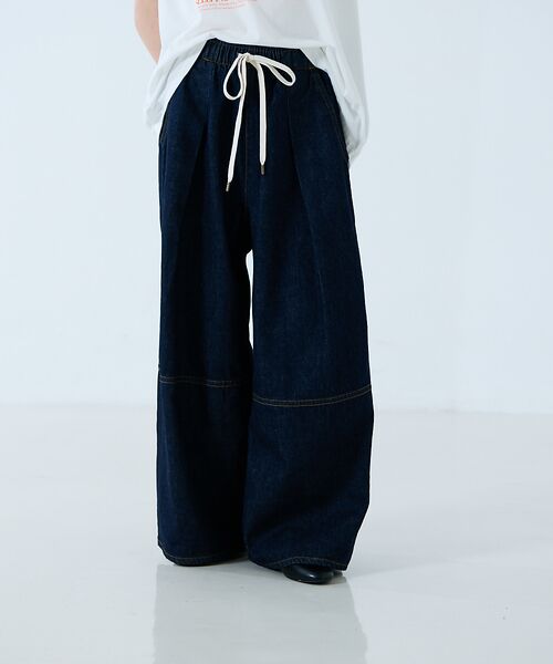 Rouge vif la cle / ルージュ・ヴィフ ラクレ デニムパンツ | 【atelier SOMETHING / アトリエ サムシング】DRAWSTRI | 詳細5