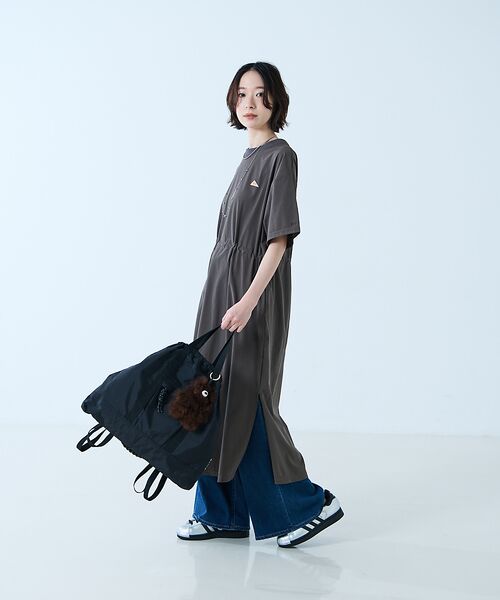 Rouge vif la cle / ルージュ・ヴィフ ラクレ トートバッグ | 【CTFK/コントロールフリーク】ナイロン3WAYスクエアトート【予約】 | 詳細1