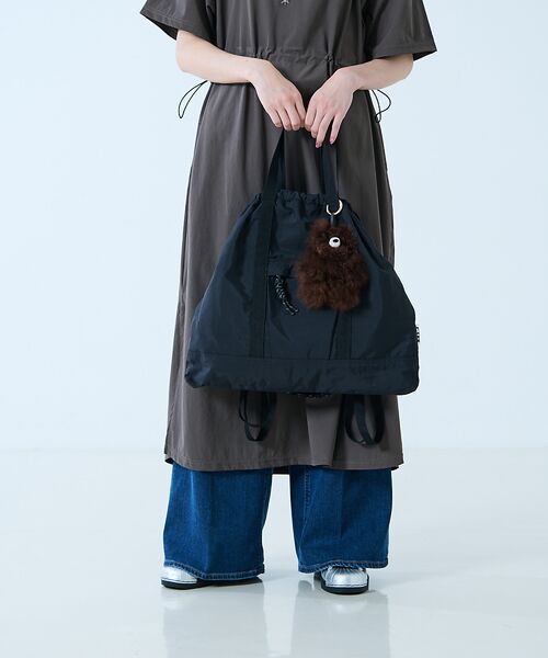 Rouge vif la cle / ルージュ・ヴィフ ラクレ トートバッグ | 【CTFK/コントロールフリーク】ナイロン3WAYスクエアトート【予約】 | 詳細2