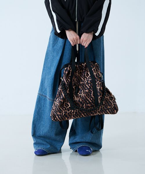 Rouge vif la cle / ルージュ・ヴィフ ラクレ トートバッグ | 【CTFK/コントロールフリーク】ナイロン3WAYスクエアトート【予約】 | 詳細20