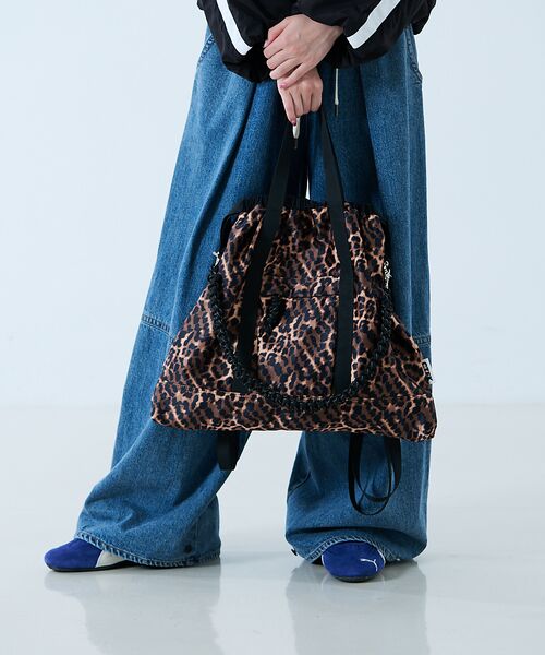 Rouge vif la cle / ルージュ・ヴィフ ラクレ トートバッグ | 【CTFK/コントロールフリーク】ナイロン3WAYスクエアトート【予約】 | 詳細21