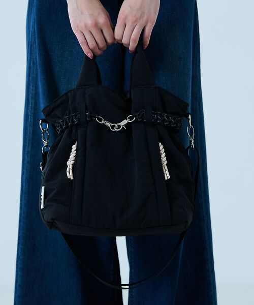 Rouge vif la cle / ルージュ・ヴィフ ラクレ ショルダーバッグ | 【CTFK/コントロールフリーク】ナイロンコードベルトトート / 2WAY【予約 | 詳細2