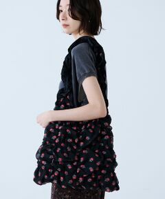 Rouge vif la cle / ルージュ・ヴィフ ラクレ トートバッグ | 【Casselini / キャセリーニ】スクエアギャザートート