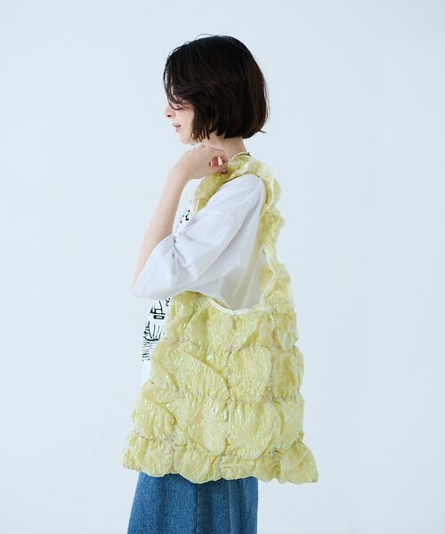 Rouge vif la cle / ルージュ・ヴィフ ラクレ トートバッグ | 【Casselini / キャセリーニ】スクエアギャザートート | 詳細2