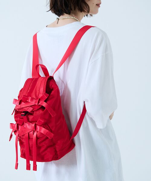 Rouge vif la cle / ルージュ・ヴィフ ラクレ リュック・バックパック | 【Casselini / キャセリーニ】ミニリボンバックパック【予約】 | 詳細18