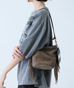 Rouge vif la cle / ルージュ・ヴィフ ラクレ ショルダーバッグ | 【AULENTTI/オウレンティ】スエードフリンジショルダーバッグ / 本革/バ