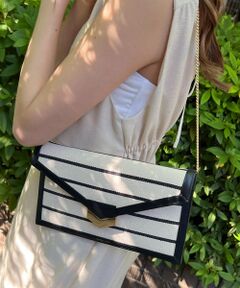 Rouge vif la cle / ルージュ・ヴィフ ラクレ クラッチ・パーティバッグ | 【DEMELLIER/デメリエー】LondonClutch クラッチバッグ