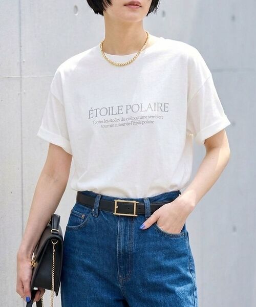 Rouge vif la cle / ルージュ・ヴィフ ラクレ Tシャツ | ロゴTシャツ(ETOILE POLAIRE) | 詳細1