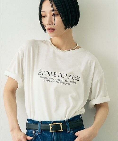 Rouge vif la cle / ルージュ・ヴィフ ラクレ Tシャツ | ロゴTシャツ(ETOILE POLAIRE) | 詳細3
