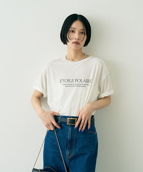 Rouge vif la cle / ルージュ・ヴィフ ラクレ Tシャツ | ロゴTシャツ(ETOILE POLAIRE) | 詳細2