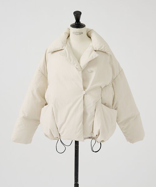 Rouge vif la cle / ルージュ・ヴィフ ラクレ ダウンジャケット・ベスト | 【2サイズ展開】アップサイクルダウンコート | 詳細16