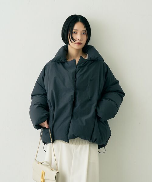 Rouge vif la cle / ルージュ・ヴィフ ラクレ ダウンジャケット・ベスト | 【2サイズ展開】アップサイクルダウンコート | 詳細19