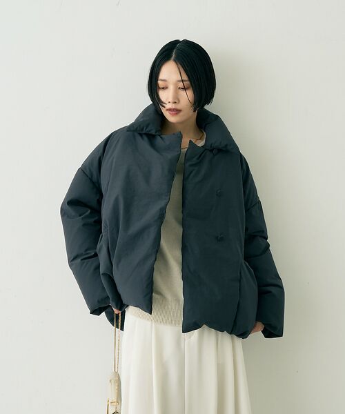 Rouge vif la cle / ルージュ・ヴィフ ラクレ ダウンジャケット・ベスト | 【2サイズ展開】アップサイクルダウンコート | 詳細20