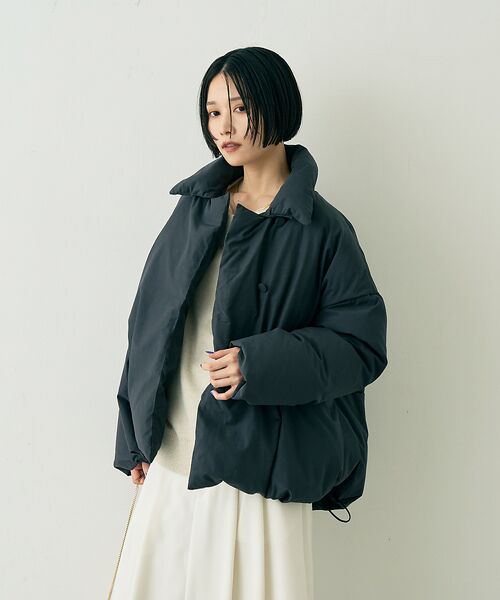 Rouge vif la cle / ルージュ・ヴィフ ラクレ ダウンジャケット・ベスト | 【2サイズ展開】アップサイクルダウンコート | 詳細21