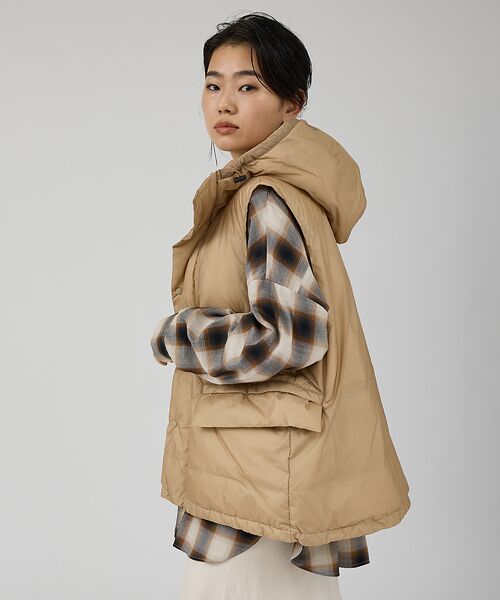 Rouge vif la cle / ルージュ・ヴィフ ラクレ シャツ・ブラウス | オンブレーチェックオーバーシャツ | 詳細7