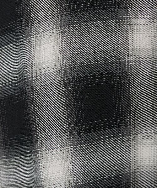 Rouge vif la cle / ルージュ・ヴィフ ラクレ シャツ・ブラウス | オンブレーチェックオーバーシャツ | 詳細26