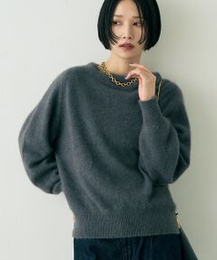 Rouge vif la cle / ルージュ・ヴィフ ラクレ ニット・セーター | ラクーン混ボトルネックニットプルオーバー【予約】