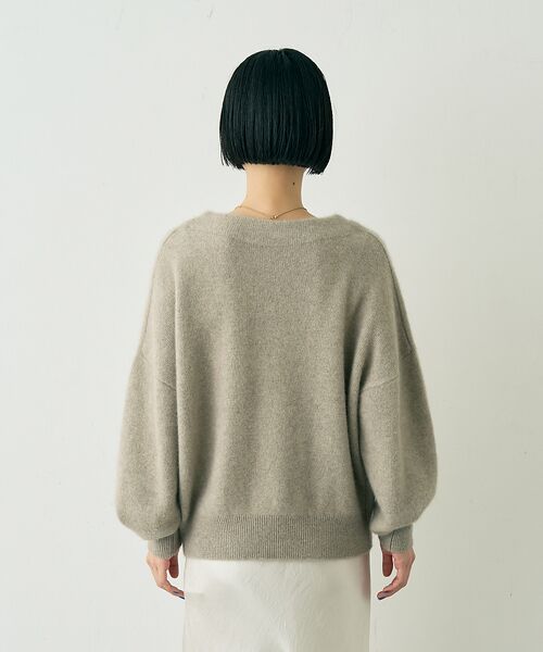 Rouge vif la cle / ルージュ・ヴィフ ラクレ ニット・セーター | ラクーン混ボトルネックニットプルオーバー【予約】 | 詳細16