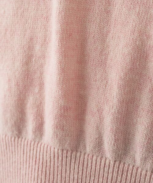 Rouge vif la cle / ルージュ・ヴィフ ラクレ ニット・セーター | カシミヤ混ウール襟付きスキッパーニット【予約】 | 詳細21