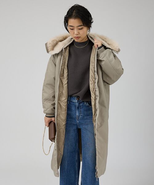 Rouge vif la cle / ルージュ・ヴィフ ラクレ ブルゾン | 【upper hights/アッパーハイツ】THE U-2 LONG HOODI | 詳細2