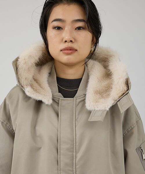 Rouge vif la cle / ルージュ・ヴィフ ラクレ ブルゾン | 【upper hights/アッパーハイツ】THE U-2 LONG HOODI | 詳細21