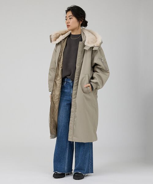 Rouge vif la cle / ルージュ・ヴィフ ラクレ ブルゾン | 【upper hights/アッパーハイツ】THE U-2 LONG HOODI | 詳細6