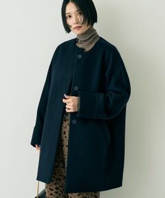 Rouge vif la cle / ルージュ・ヴィフ ラクレ アウター | 【TICCA/ティッカ】ノーカラーテントコート