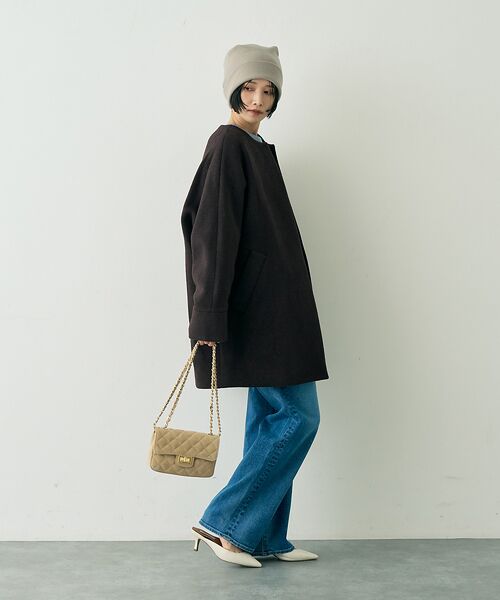 Rouge vif la cle / ルージュ・ヴィフ ラクレ アウター | 【TICCA/ティッカ】ノーカラーテントコート | 詳細10