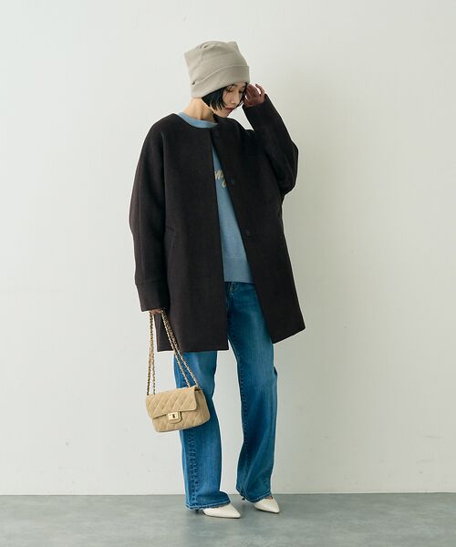 Rouge vif la cle / ルージュ・ヴィフ ラクレ アウター | 【TICCA/ティッカ】ノーカラーテントコート | 詳細11