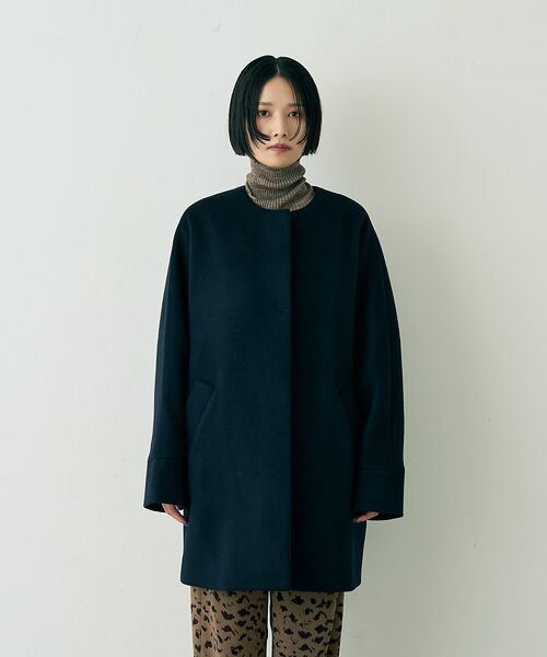 Rouge vif la cle / ルージュ・ヴィフ ラクレ アウター | 【TICCA/ティッカ】ノーカラーテントコート | 詳細21