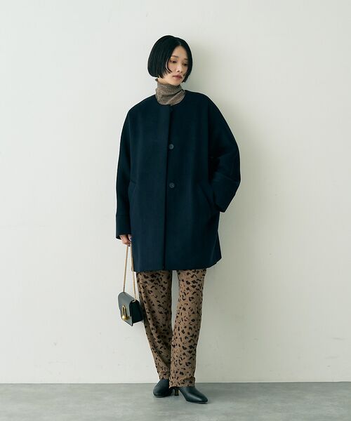 Rouge vif la cle / ルージュ・ヴィフ ラクレ アウター | 【TICCA/ティッカ】ノーカラーテントコート | 詳細17