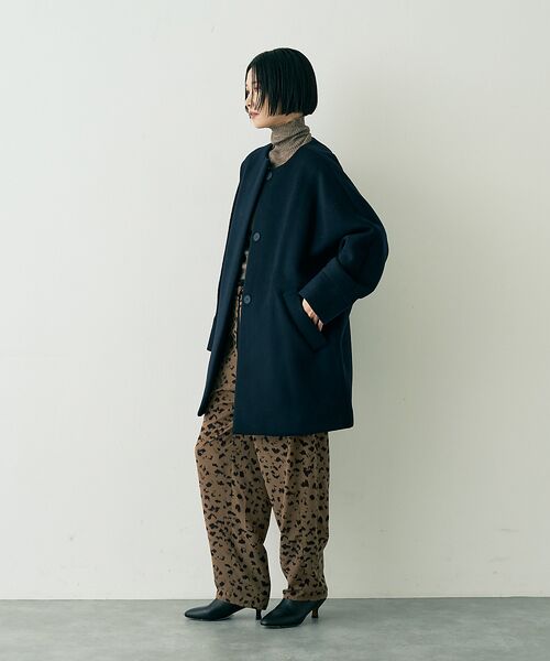 Rouge vif la cle / ルージュ・ヴィフ ラクレ アウター | 【TICCA/ティッカ】ノーカラーテントコート | 詳細18