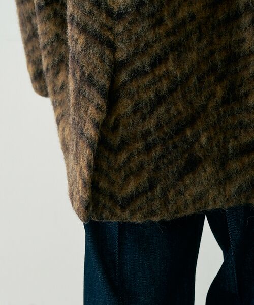 Rouge vif la cle / ルージュ・ヴィフ ラクレ ピーコート | 【TICCA/ティッカ】ウールゼブラシャギーピーコート | 詳細17