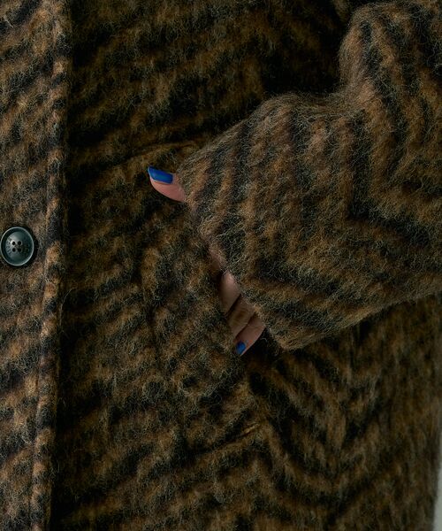 Rouge vif la cle / ルージュ・ヴィフ ラクレ ピーコート | 【TICCA/ティッカ】ウールゼブラシャギーピーコート | 詳細19