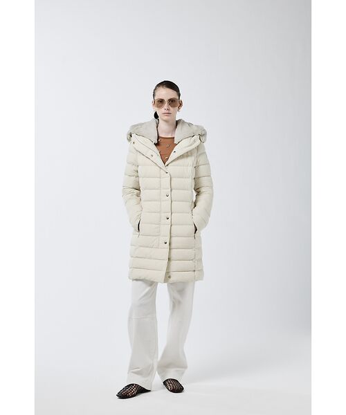 Rouge vif la cle / ルージュ・ヴィフ ラクレ ダウンジャケット・ベスト | 【CAPE HORN/ケープホーン】SANTACRUZ ECOFUR キルティン | 詳細1